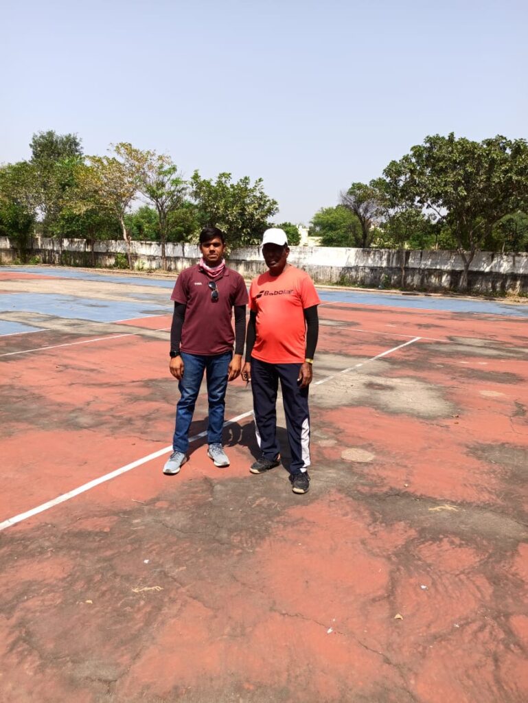 “Professional Tennis Club Jaipur” showed interest to provide tennis coach in Omaxe City on discussion with RWA