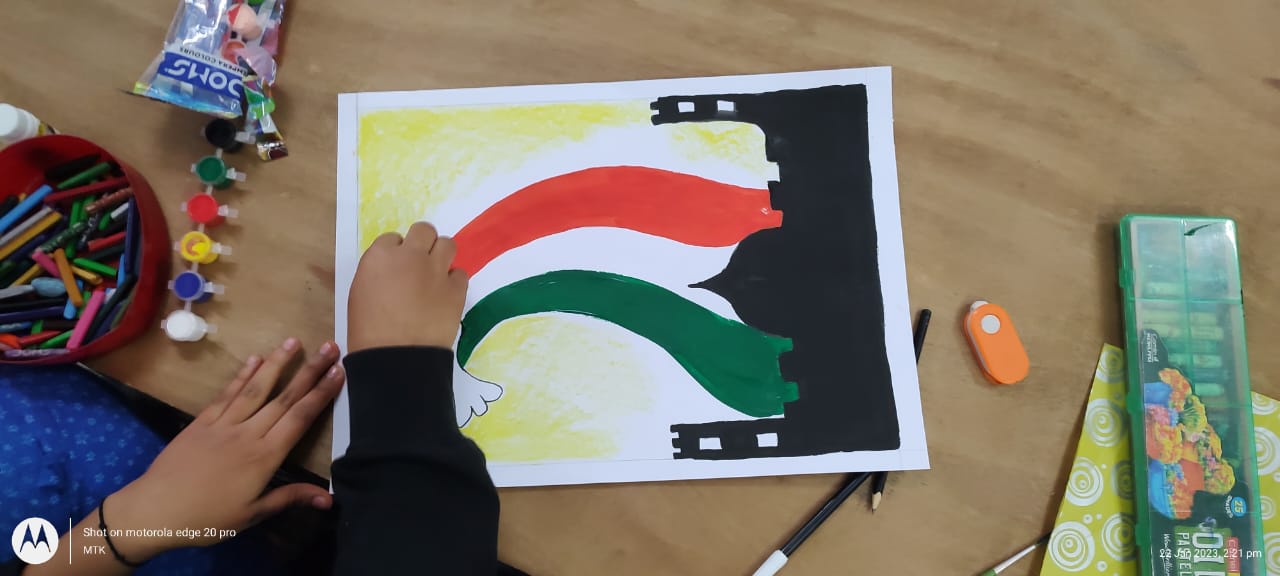Eight Easy idea💡 for Independence day drawing| India Independence day  Scenery Drawing Oil pastel - YouTube