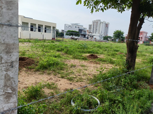 A new park got claimed, and its fencing completed by plantation team