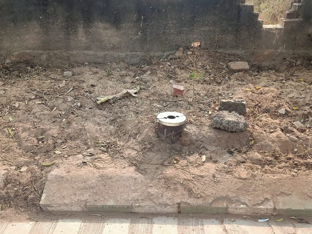 Open borewell covers